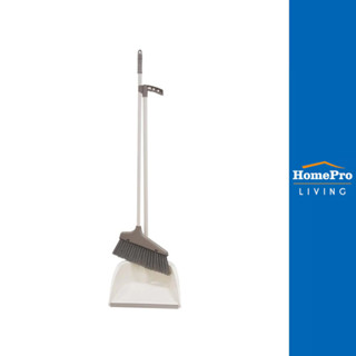 ACCO ชุดไม้กวาดพร้อมที่โกยผงขอบยาง YJ-1849 IV 10 นิ้ว สีเบจ …