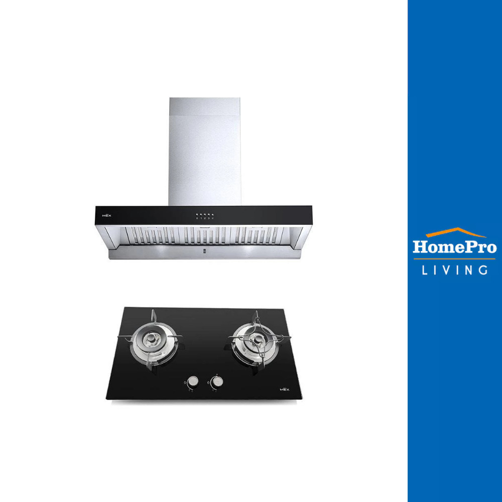 MEX เตาฝัง+เครื่องดูดควัน รุ่น V4731M+K632BFX90
