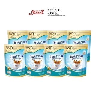 [8 ห่อ] เพรียว คอฟฟี่ โกลด์ สูตรคอลลาเจนเปปไทด์ ไทพ์-ทู (Preaw Coffee Collagen Type II) กาแฟซองสำเร็จรูป แพ็ค 6 ซอง