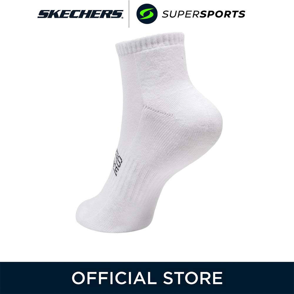 SKECHERS Performance White ถุงเท้าผู้ใหญ่ (แพ็ค 3 คู่) — صورة 4
