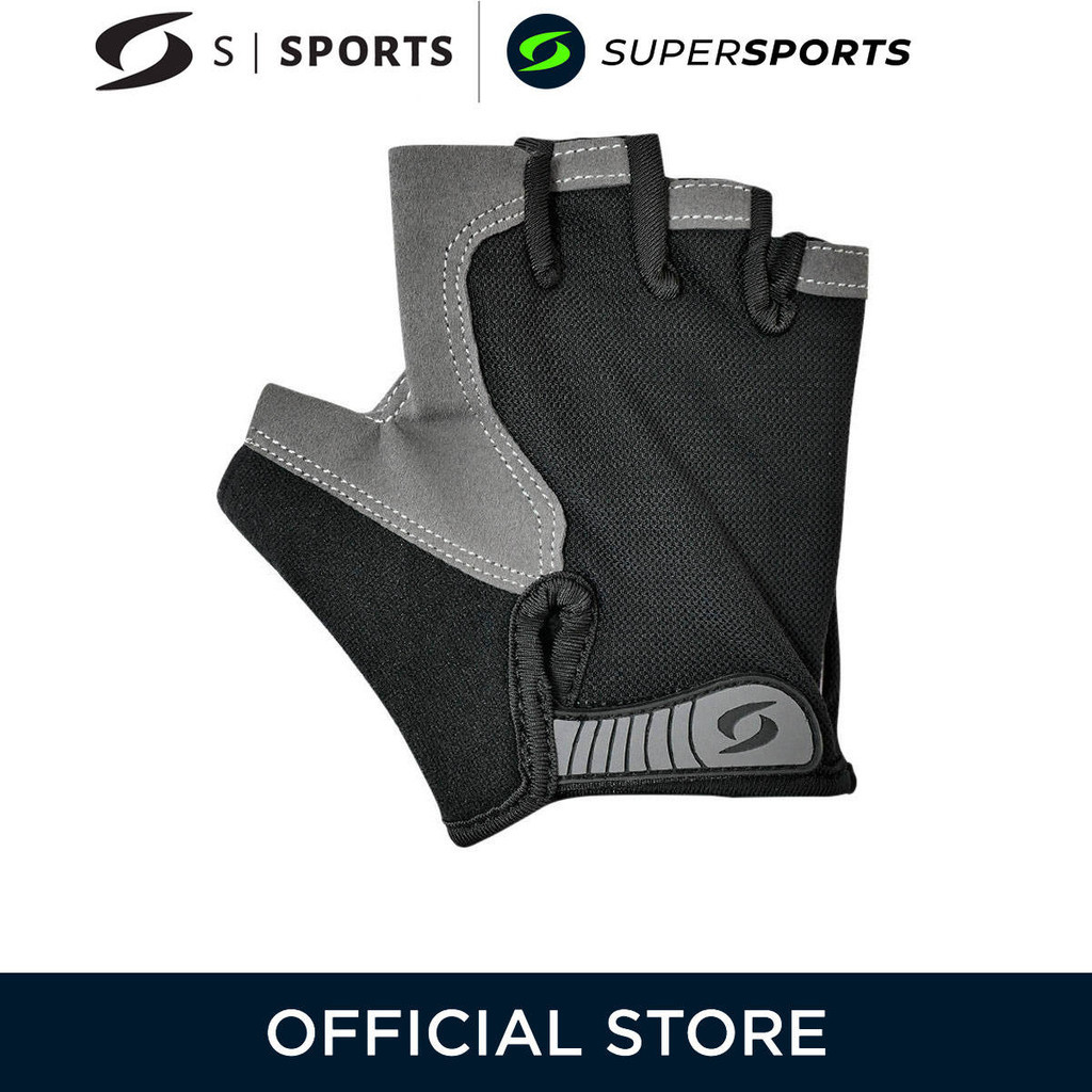S SPORTS SSPQ324GLOVEBK ถุงมือออกกำลังกายผู้ชาย