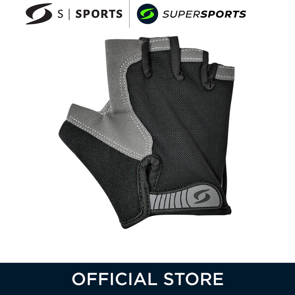 S SPORTS SSPQ324GLOVEBK ถุงมือออกกำลังกายผู้ชาย