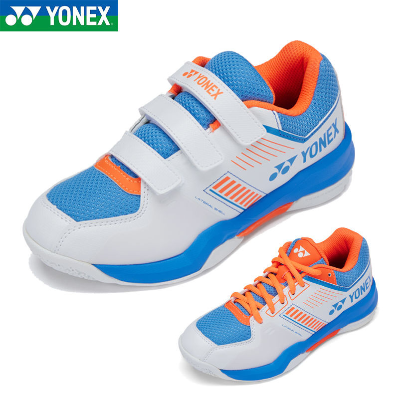ปิงปอง YONEX ของแท้ F1JBEX รองเท้าแบดมินตัน Yonex สำหรับเด็กผู้หญิง รองเท้าเทนนิสเด็กผู้ชาย แบบมืออา