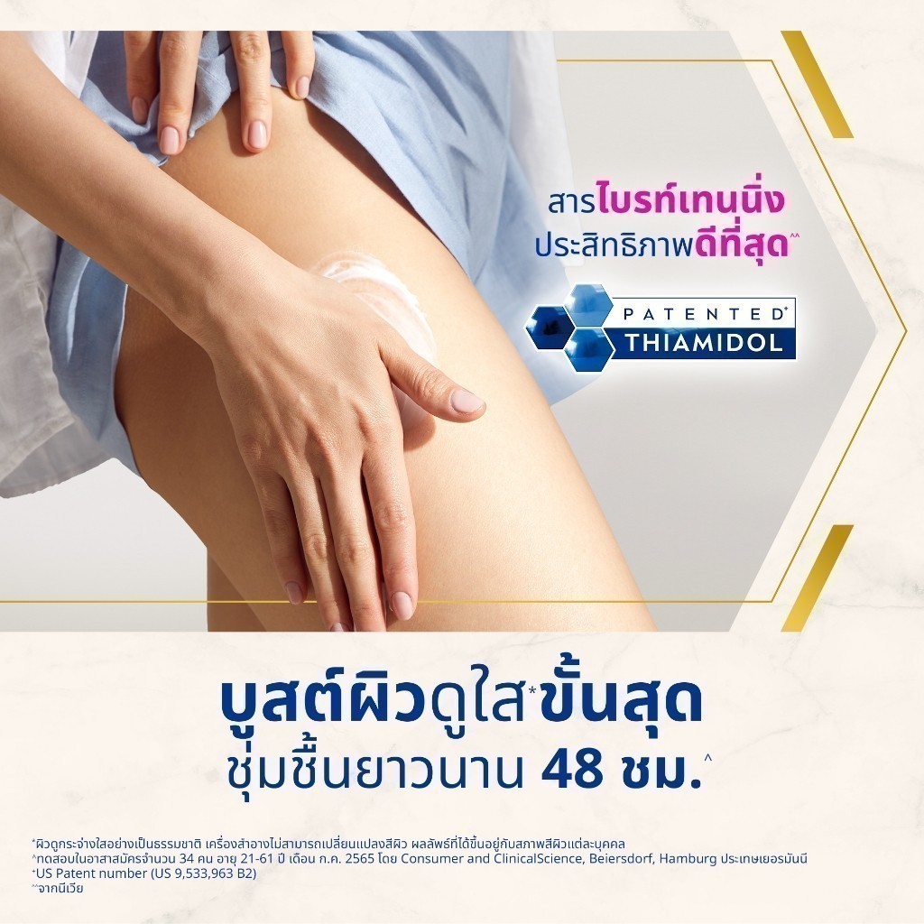 นีเวีย บอดี้ ครีม แอนตี้ มาร์คส์ แอนด์ สปอตส์ 200 มล. 2 ชิ้น NIVEA - รูปที่ 3