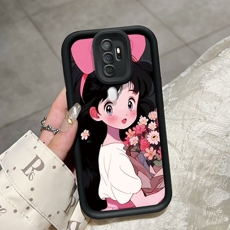 เคสสำหรับ OPPO A5 2020 OPPO A9 2020 เคสโทรศัพท์ซิลิโคนคู่รักชายและหญิง