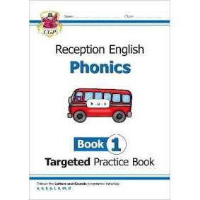 Reception English Phonics Targeted Practice Book - Book 1 (Cgp Reception Phonics) [Paperback]