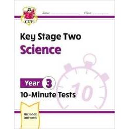 KS2 Year 3 Science 10-Minute Tests (Cgp Year 3 Science) [Paperback]