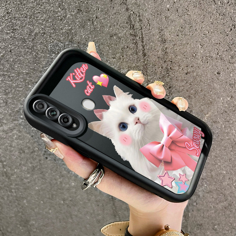 เคสสำหรับ OPPO A31 2020 A8 เคสมือถือลายแมวน่ารัก