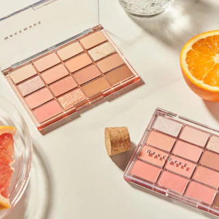 ของแท้📣 Wakemake Soft Blurring Eye Palette พาเลท 16 หลุม #VV