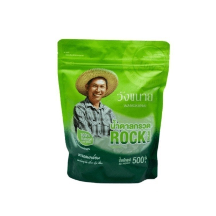 น้ำตาลกรวด ตราวังขนาย 500 กรัม/ถุง WANGKANAI ROCK SUGAR 500 G.