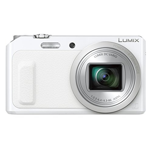 【Used】 Panasonic Digital Camera Lumix TZ57 20X Optical White DMC-TZ57-W【Direct From Japan】