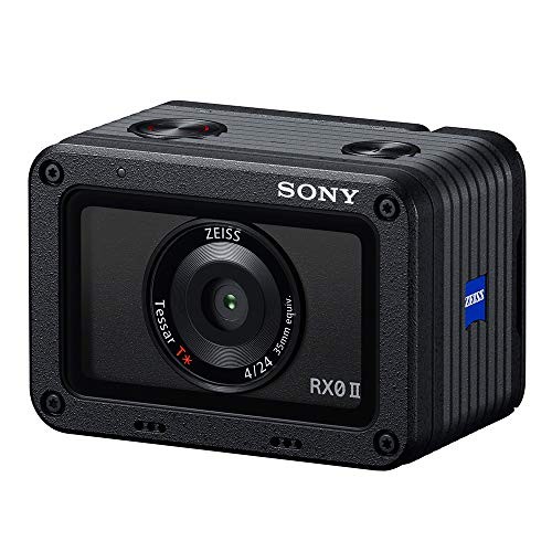 【Used】 SONY Compact Digital Camera Cyber-shot RX0II Black 1.0-inch stacked CMOS sensor 180 degree ti