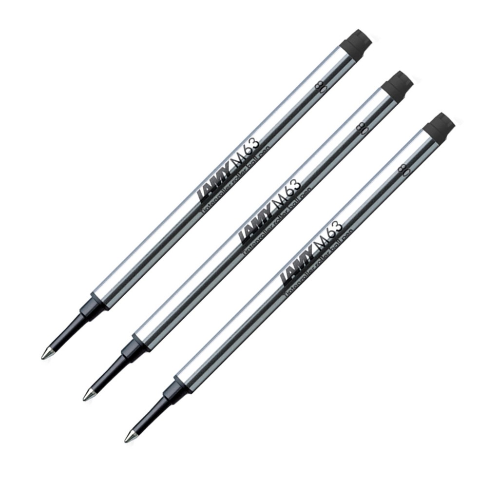 Lamy M63 Rollerball Refill Black x 3 (DB18559)M63 -สินค้าแท้ใหม่ที่จำหน่ายใน Japan Legit