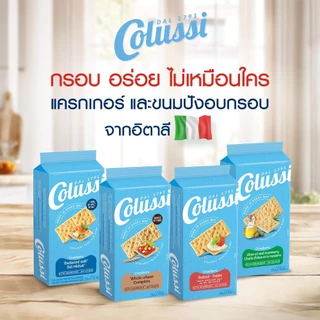 โคลุสซี่ รีดิวซ์ซอล์ท แครกเกอร์ 250 กรัม │ Colussi Reduced salt Crackers 250 g