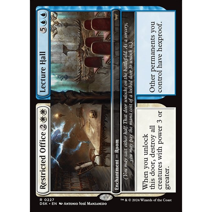 [Duskmourn] - [DSK] - (R) - [Restricted Office // Lecture Hall] - [2024]