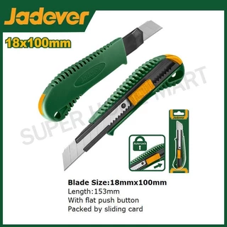 Jadever มีดคัทเตอร์ ใบมีด 9 มม. / 18 มม. รุ่น JDSK1509 / JDSK2909 / JDSK3909 / JDSK2918 / JDSK3918 ( Snap-off )
