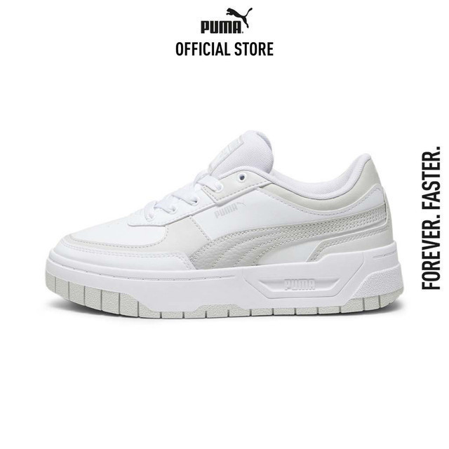 PUMA EVOLUTION - รองเท้าผ้าใบผู้หญิง Cali Dream Leather สีขาว - 39273017