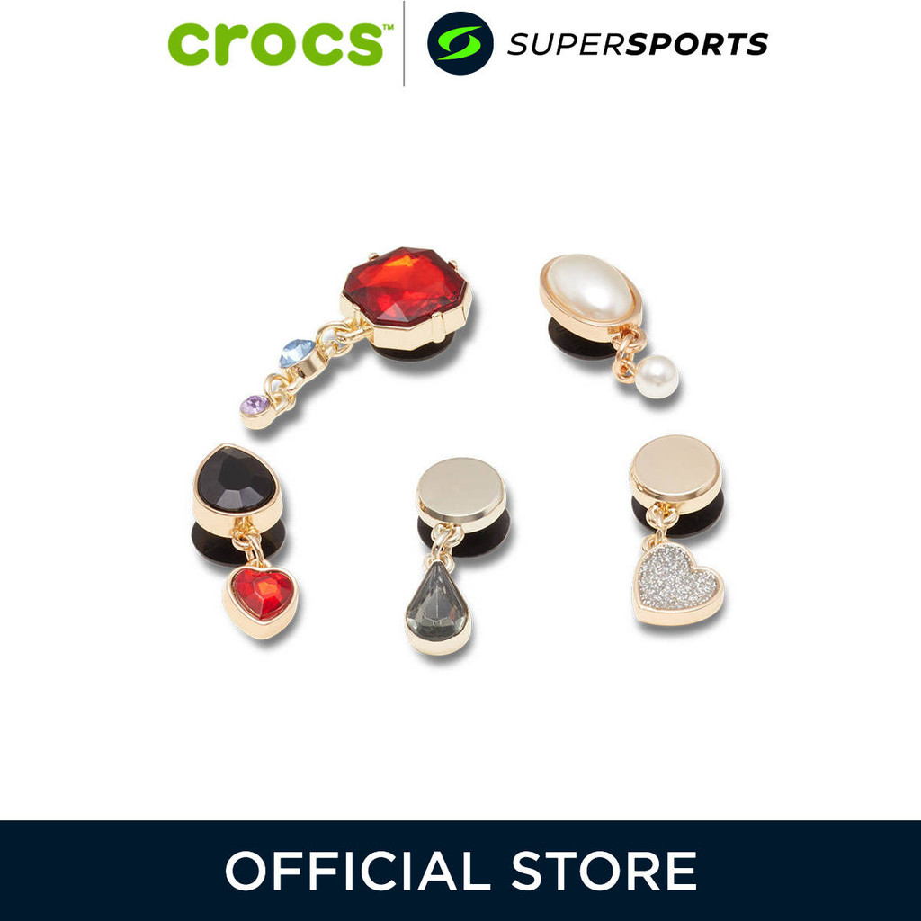 CROCS Jibbitz Dropped Gem 5-Pack ตัวติดรองเท้า