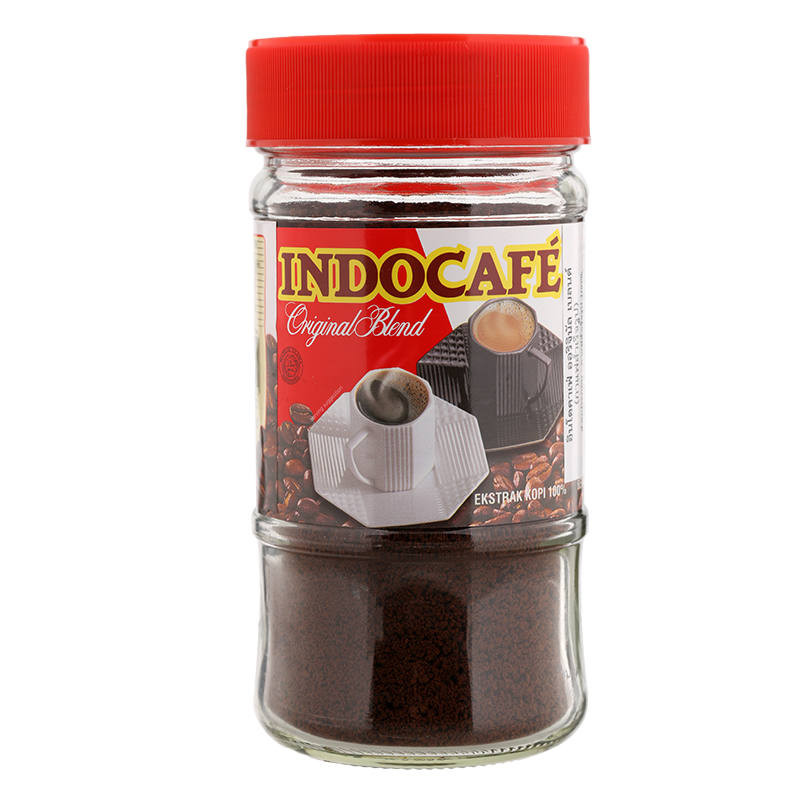 ส่งด่วน 🛵 อินโดคาเฟ่กาแฟออริจินัลเบลนด์ 100กรัม 🍤 Indocafe Original Blend Coffee 100g. 📝 กาแฟ