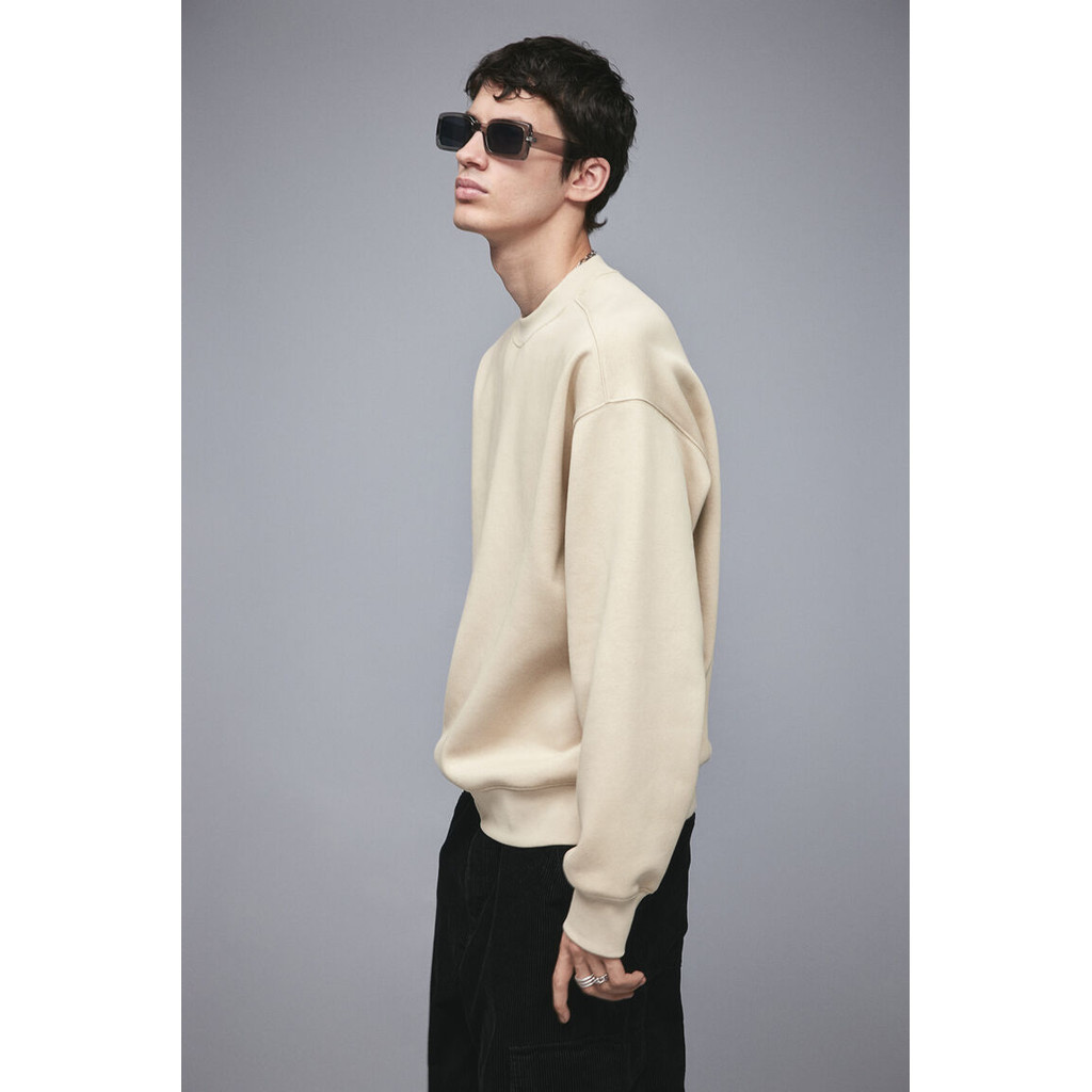 H&M เสื้อวอร์มทรงหลวม Loose Fit Sweatshirt 1240533_2