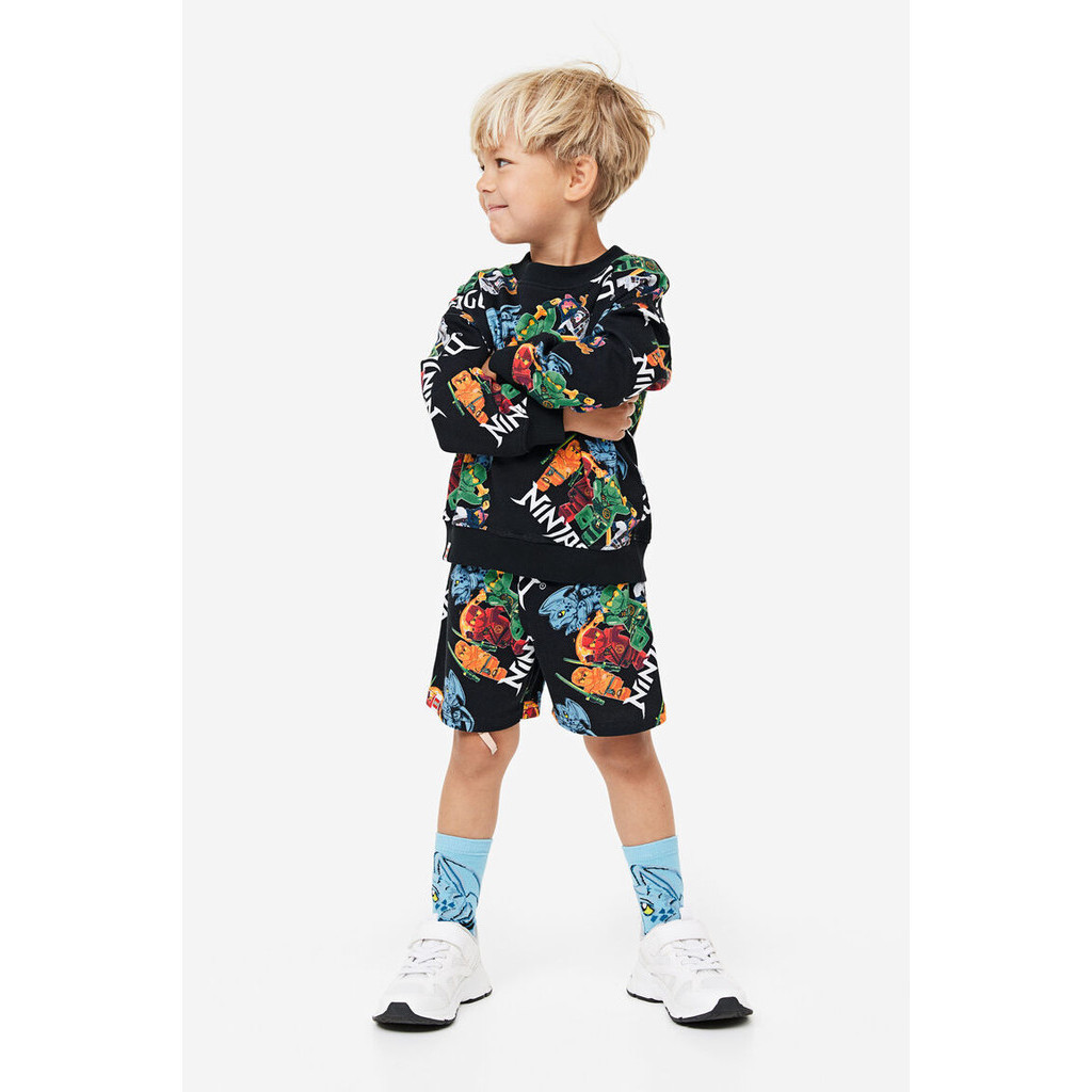 H&M Boy Printed pull-on shorts 1133844_1