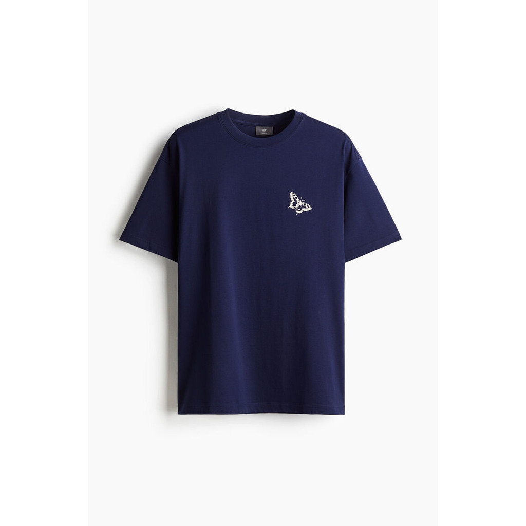 H&M Man Loose Fit Printed T-shirt 1032522_11