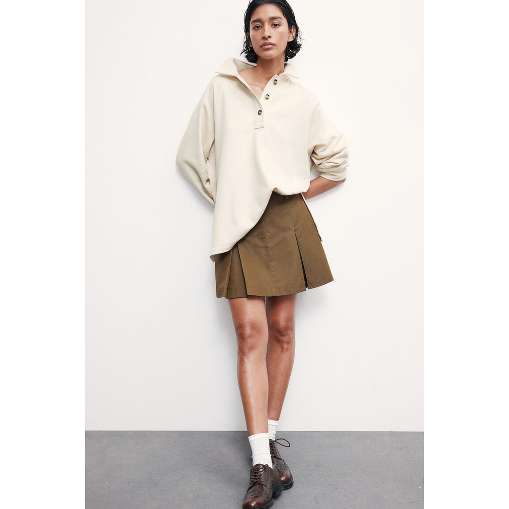 H&M Woman Collared sweatshirt 1244208_1