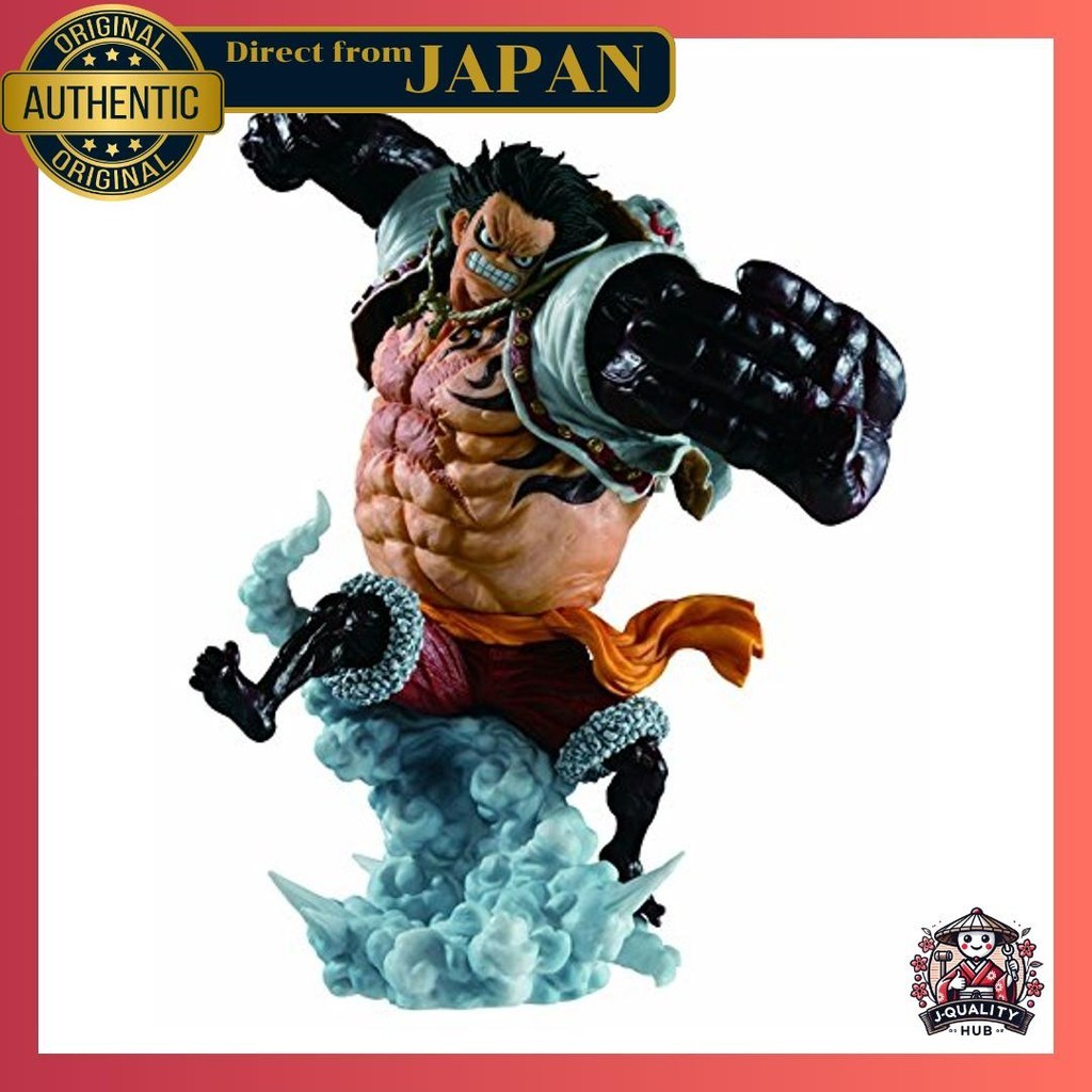 ✈️🇯🇵Banpresto Ichiban Kuji One Piece BATTLE SELECTION A Prize Luffy Gear 4 Figure การ์ตูน ฟิกเกอร์ ข