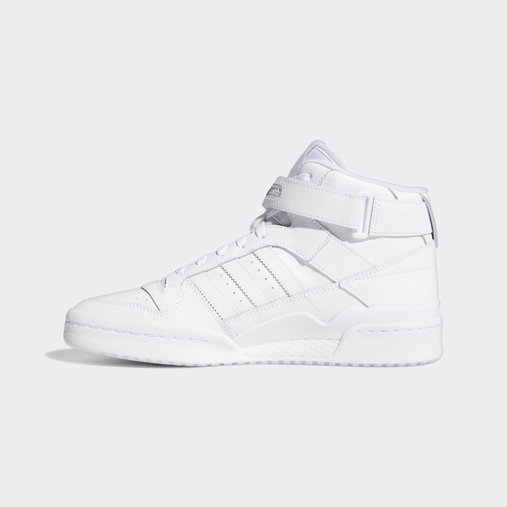 adidas Basketball Forum Mid Shoes Men White FY4975 - รูปที่ 5