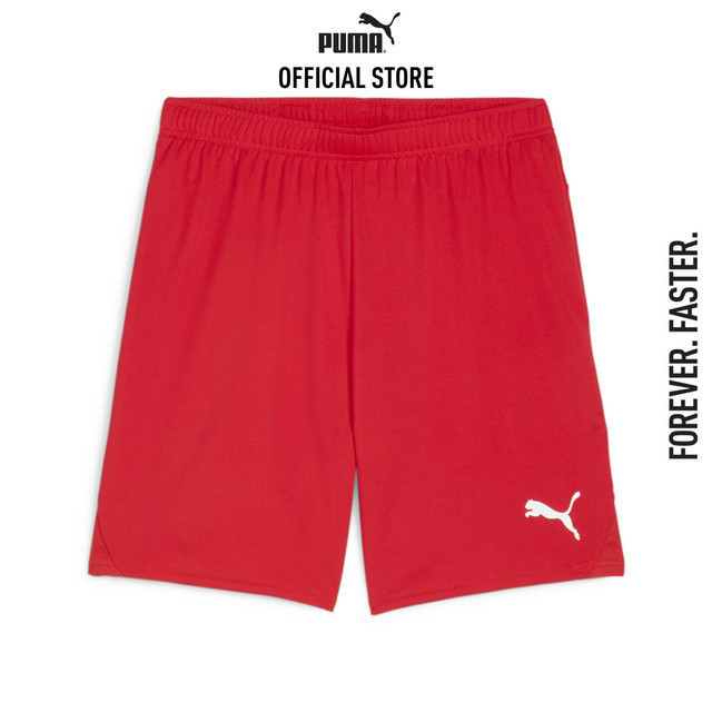 PUMA FOOTBALL - กางเกงฟุตบอลผู้ชาย teamGOAL สีแดง - 70575201