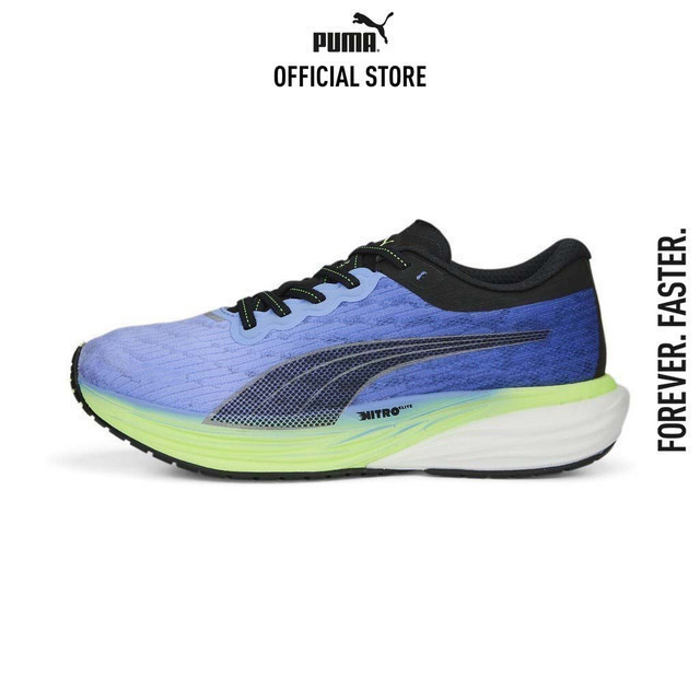 PUMA RUNNING - รองเท้าวิ่งผู้หญิง Deviate NITRO 2 สีฟ้า - 37685510