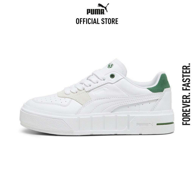 PUMA PRIME/SELECT - รองเท้าผ้าใบหญิง Cali Court Match สีขาว - 39309401