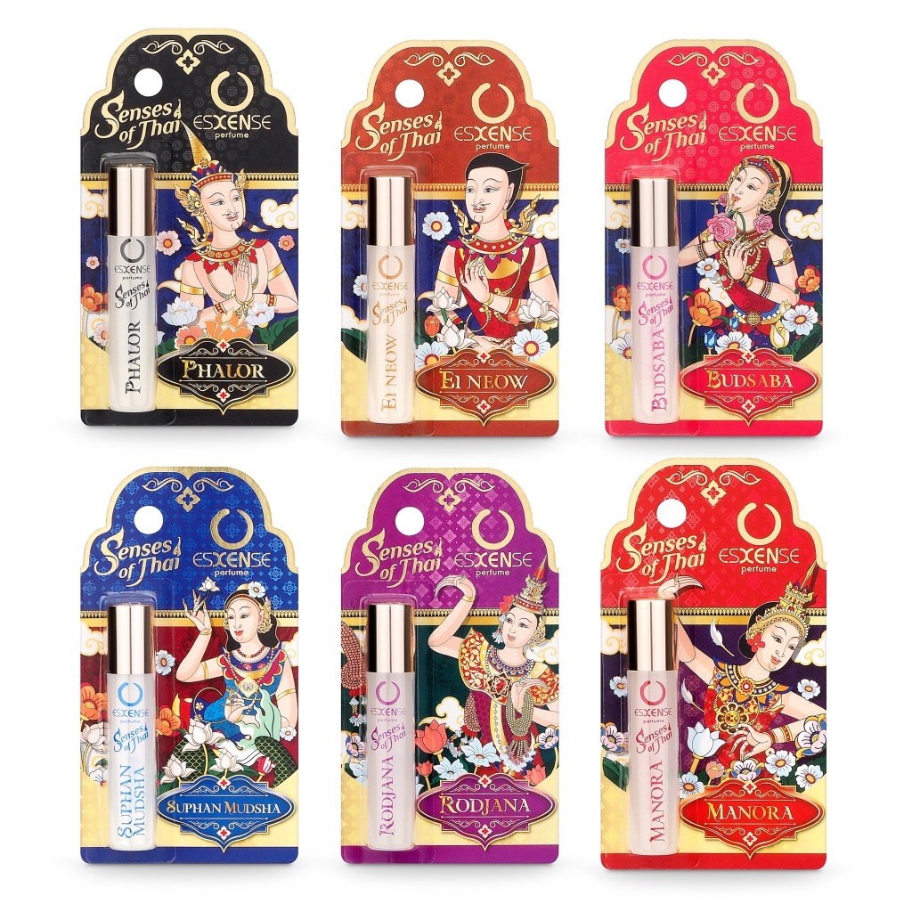 น้ำหอมเอสเซนส์ ซีรี่ย์ Senses of Thai ขนาด 3ml