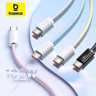 Baseus สายชาร์จเร็ว รุ่น Dynamic Series 4 Fast Charging Data Cable แบบ Type C to Type C 100W 1m, 2m