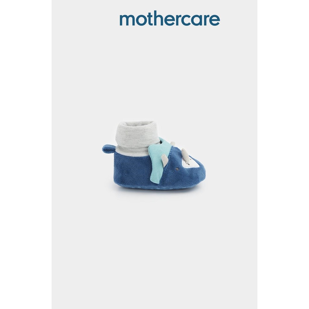 รองเท้าเด็กอ่อน Mothercare Dino Sock-Top Baby Booties FD360