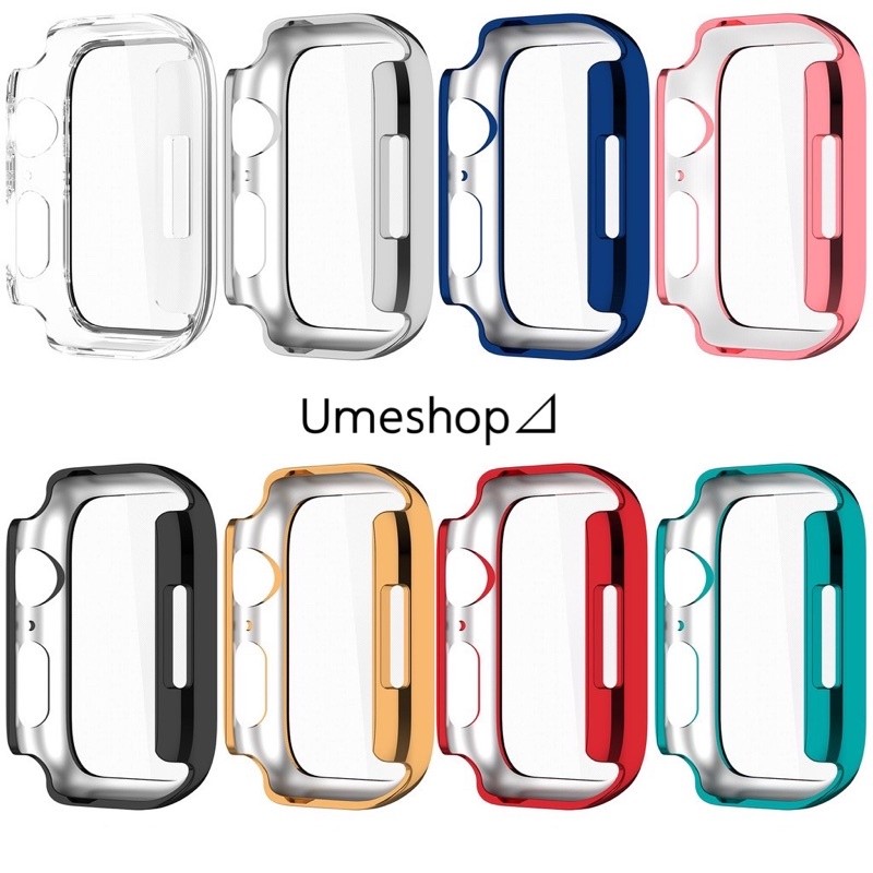 ส่งเร็ว🔥case เคส iwatch สำหรับ watch 9 8 7 case iwatch เคส + ฟิลม์กระจกในตัว เคสกระจก ขนาด41mm 45MM 