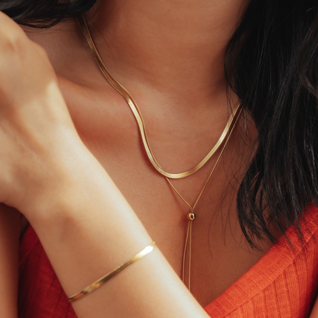 Valichain - Vani Herringbone Necklace 3mm