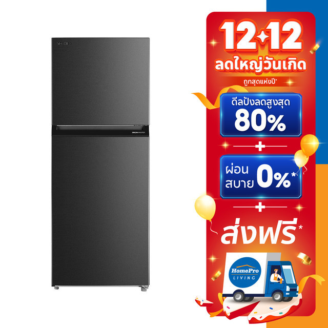 TOSHIBA ตู้เย็น 2 ประตู รุ่น GR-RT624WE-PMT(06) รุ่น 16.3 คิว สีเทา