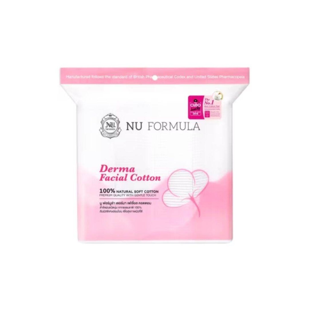 NU FORMULA สําลี Nu Formula นู ฟอร์มูล่า เดอร์ม่า เฟเชี่ยล คอตตอน