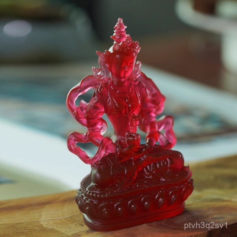 เครื่องประดับรูปปั้นพระพุทธรูป Liuli Longevity 17RE