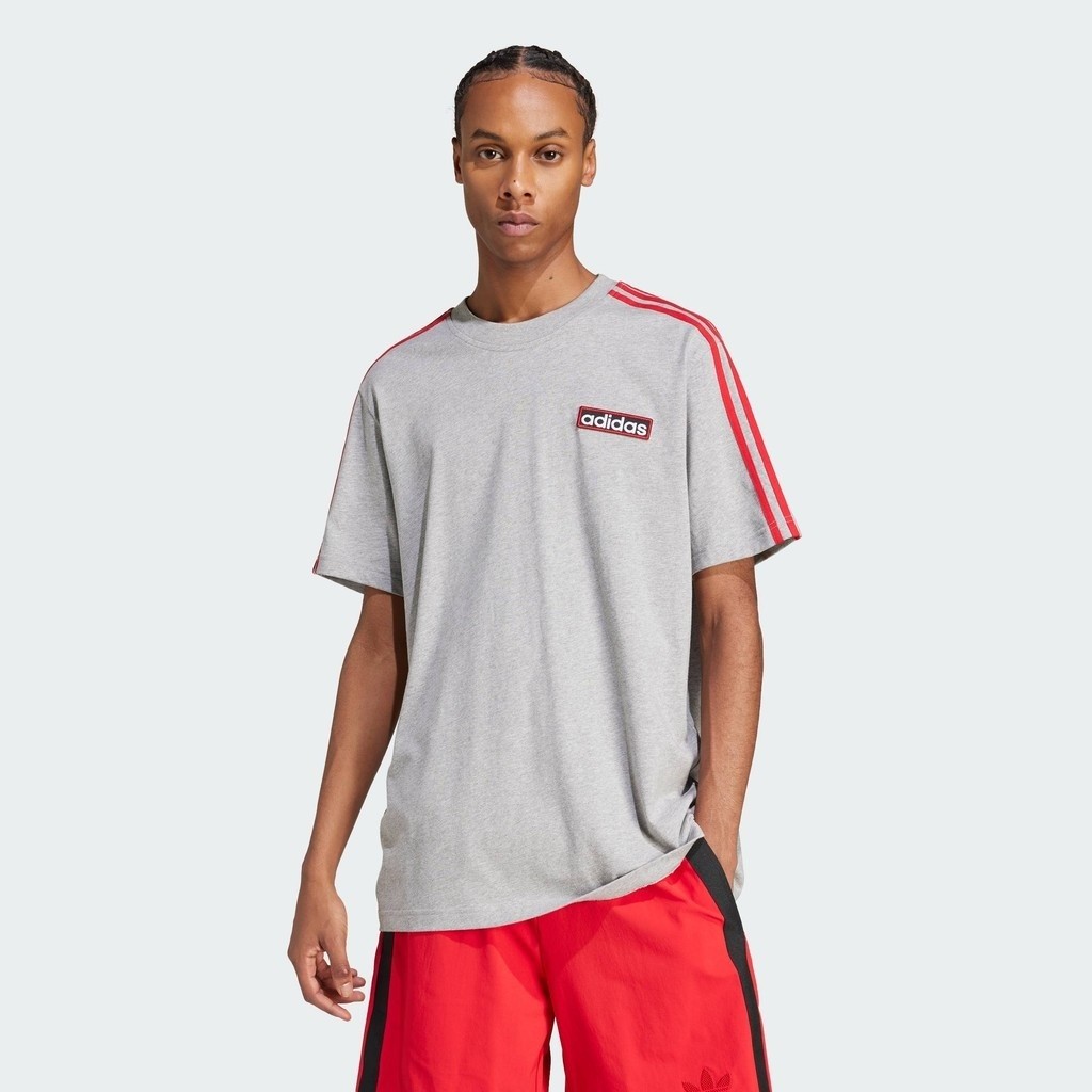 adidas Lifestyle Adicolor Adibreak Tee Men Grey IR7995