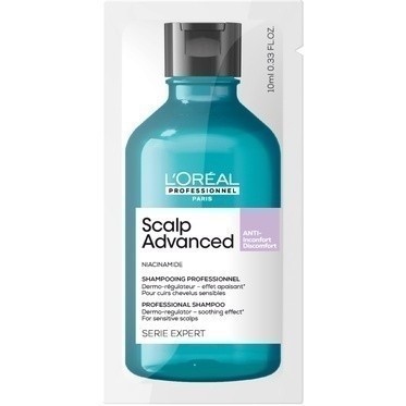 [สินค้าสมนาคุณงดจำหน่าย] NEW SERIE EXPERT SCALP ADVANCED ANTI-DISCOMFORT SHAMPOO แชมพูสำหรับหนังศีรษะบอบบาง แพ้ง่าย 10ml
