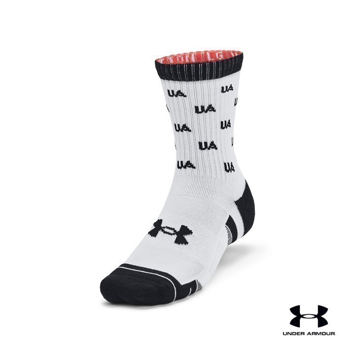 Under Armour Unisex UA Performance Cotton 2 Pack Mid-Crew Socks