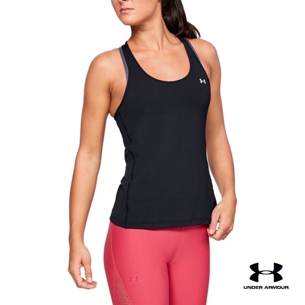 Under Armour UA Women's HeatGear® Armour Racer Tank อันเดอร์ อาร์เมอร์ เสื้อกล้ามออกกำลังกายผู้หญิง