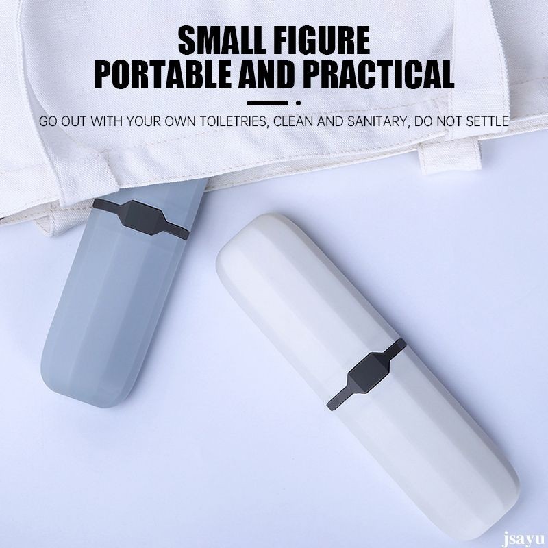 🏠 กล่องเก็บแปรงสีฟันไฟฟ้า ยาสีฟัน ดินสอ แบบพกพา สําหรับเดินทาง ห้องน้ํา - รูปที่ 4