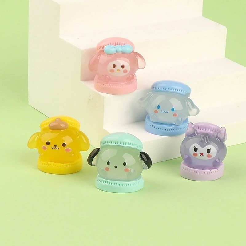 Luminous เครื่องประดับ  Pochacco   รถเดสก์ท็อปตกแต่ง DIY เคสโทรศัพท์ Hairpin อุปกรณ์เสร ราคา ถูกที่สุด ดีลบีเคเค แกลเลอรีภาพที่ 6