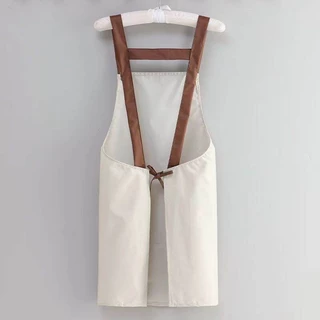 ผ้ากันเปื้อนร้านกาแฟ PVC กันน้ํามัน กันน้ํา มีให้เลือก 3สี