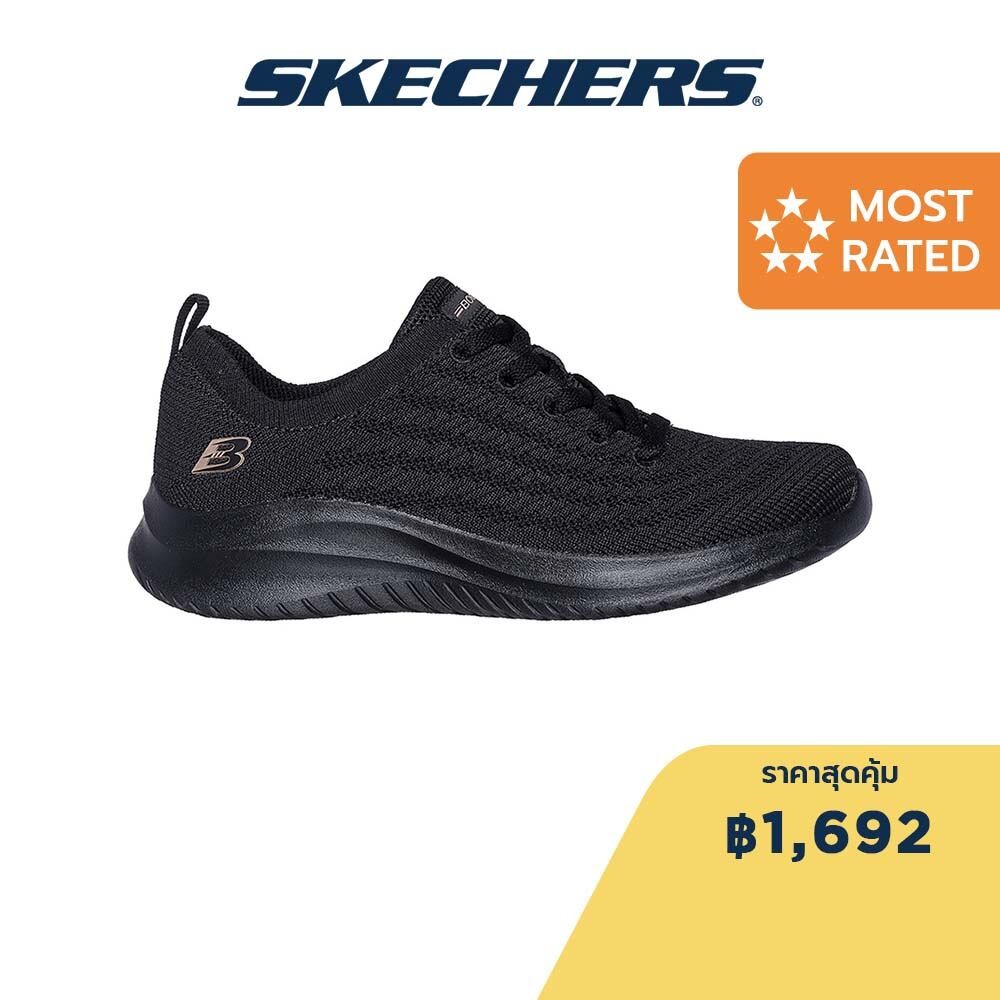 Skechers สเก็ตเชอร์ส รองเท้าลำลองผู้หญิง Women BOBS Sport Zinergy Casual Shoes - 117571-BBK Memory Foam