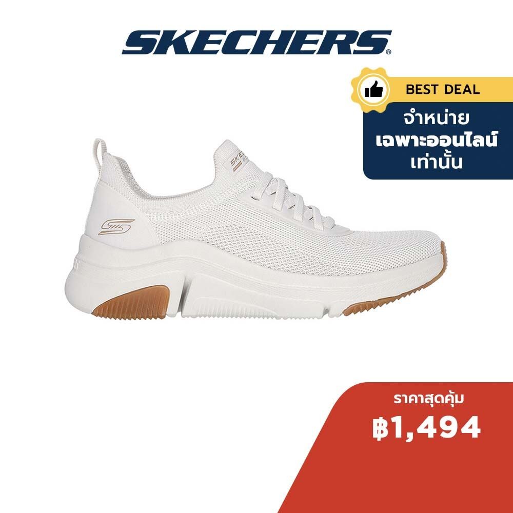 Skechers สเก็ตเชอร์ส รองเท้าลำลองผู้หญิง Women Online Exclusive BOBS Sport Sparrow Flex Clout Shoes - 117580-OFWT