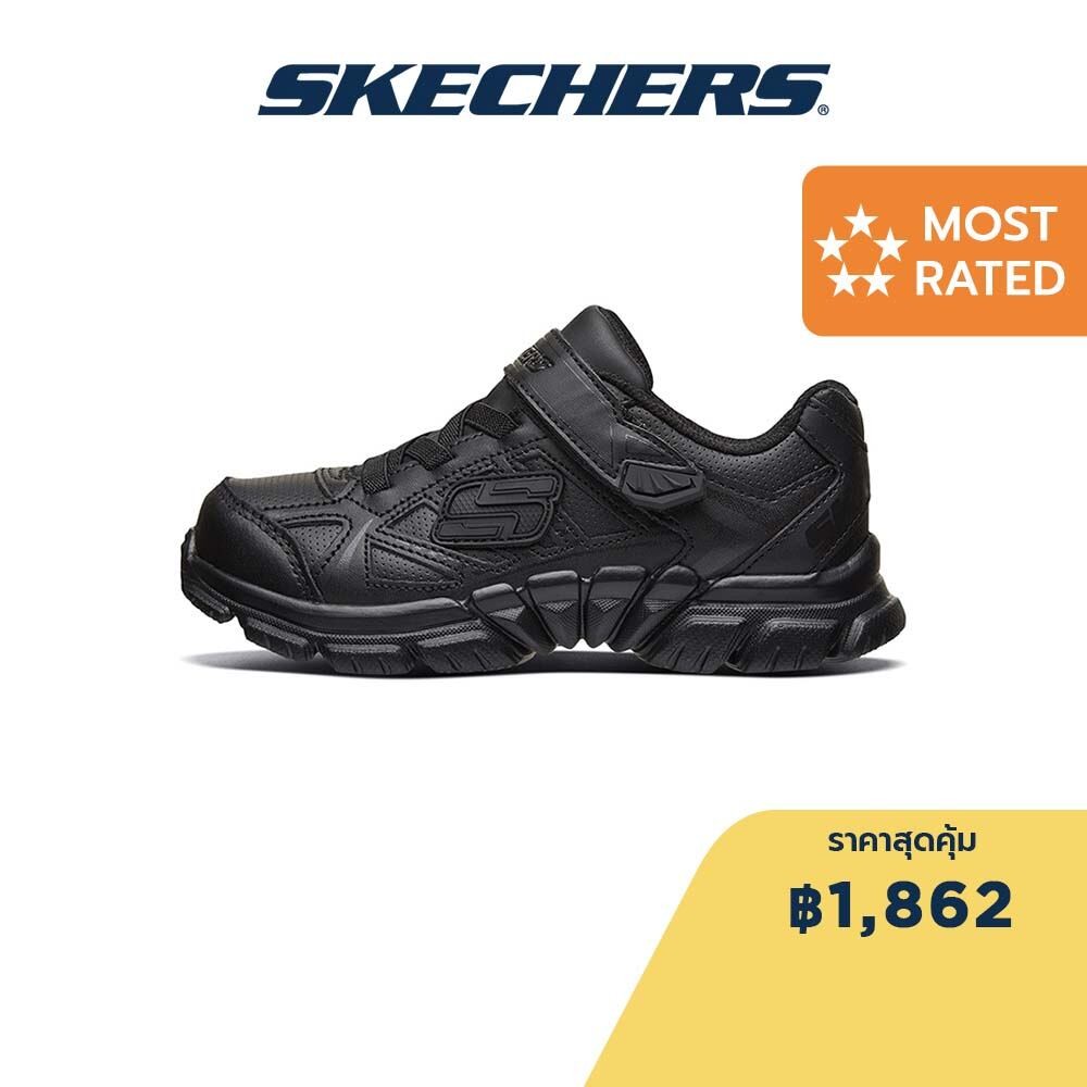 Skechers สเก็ตเชอร์ส รองเท้าเด็กผู้ชาย Boys Online Exclusive Tough Trax True Point Shoes - 998095L-BBK